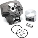 SHoRI Heavy Duty 52mm Cylinder Piston with Pin Rings Circlips Kit Suitable for Stihl MS382 Chainsaw