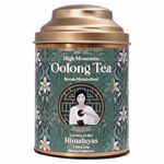 Sancha Tea Boutique, High Mountain Oolong Tea, 50g Loose Leaves | Handpicked from the Himalayas | Floral & Earthy Premium Oolong | Double Lid Tin Caddy