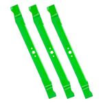 Magorfas Lawn Mower Mulching Blades for 942-04385 742-04385 for Craftsman E150 R-1000 R-105 R-110 R-140 R-1500 for Troy-Bilt TB30 Cub Cadet CC 30 Mini Rider 30 inch Deck, 3 PCS