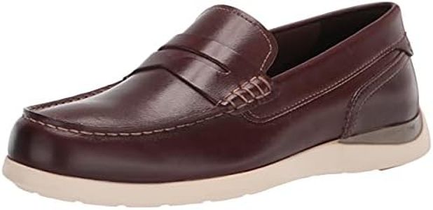 Cole Haan Men's Grand Atlantic Penny Loafer, Chestnut, 10