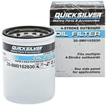 Quicksilver by Mercury Marine 8M0162830 Oil Filter for Mercury and Mariner 4-Stroke Outboards 25-115hp