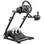 Dshot Racing Wheel Stand (Updated Version) Height and Tilt Adjustable Steering Wheel Stand for Logitech G25, G27, G29, G920 PS4 Xbox T500D Fanatech T3PA TGT Driving Simulator Cockpit