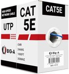 Big-A - Bulk Cat5e Cable 1000ft 24A