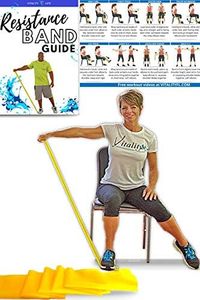 A New Way 2 Move with Curtis Adams Resistance Band for Seniors: Exercise Band Specifically Created for Seniors with Extra Light Resistance and Longer Length + Instruction Guide. Latex Free.