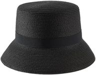 Falidem Womens Beach Sun Straw Hat,