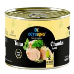 Octoking Canned Tuna Chunks in Oil (500g)