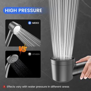 MEKO Hard Water Filter Shower Head – High Pressure, 5 Spray Modes