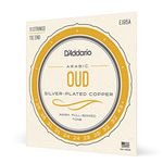 D'Addario Set Arabic Oud Silver On Nylonon (EJ95A)