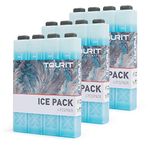 TOURIT Ice Packs for Coolers Reusable Long Lasting Freezer Packs for Lunch Bags/Boxes, Cooler Backpack, Camping, Beach, Picnics, Fishing and More