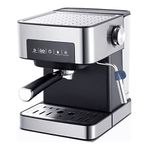 Adexa CM6863 2-in-1 Espresso Coffee Machine, 15 bar