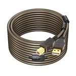 Printer Cable 40ft, GOSYSONG USB 2.0 Type A to Type B Printer Cord, Scanner Cord, High Speed Active USB Printer Cable,Printer USB Cable Compatible with HP Printer, Canon, Dell, Xerox