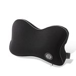 GiGi G-1077 Memory Foam Car Neck Pillow Car Headrest,Head Pillow,Rest Pillow,Protect Neck (Black)