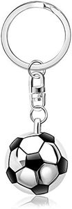 Soccer Keychain Gifts for Boys Girls Football Keyring for Birthday Christmas Presents for Son Daughter Xmas Gifts for Soccer Lover Men Women