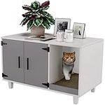 GDLF Modern Wood Pet Crate Cat Wash