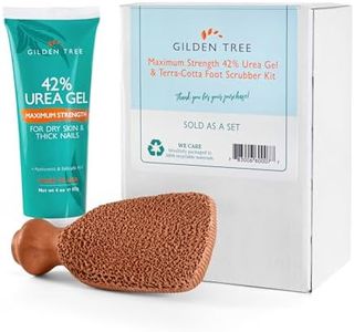 Callus Remover Gel + Foot Scrubber Kit - Pedicure Tools for Dry Cracked Heels…
