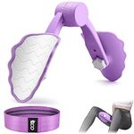 Thigh Master, Inner Thigh Exerciser for Women, Pelvic Floor Strengthener for Trimming Arms, Hip, Legs, Chest, Adjustable Resistance Thigh Toner Home Gym Equipment