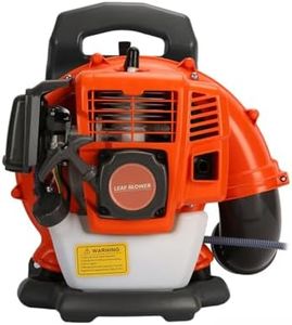 Backpack Leaf Blower, 52CC Gas Leaf Blower High Power - 550 CFM | 205 MPH High Airflow Backpack Blowers for Lawn Care, Road Cleaning, Clears Leaves & Debris - Leaf & Snow Removal Machine