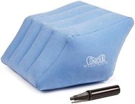 Contour 2-in1 Inflatable Leg & Knee Relief Support Cushion - Wedge Pillow Gently Elevates Legs to Relax Muscles & Comfort Swelling