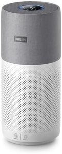 Philips Series 3000i Connected Air Purifier with Real Time Air Quality Feedback, Anti-Allergen, Combined HEPA + Carbon Filter Reduces Odours and Gases,Grey/White (AC3033/73)