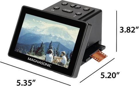 Magnasonic 25MP Film Scanner – High-Resolution Slide & Negative Converter