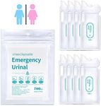 SMARBAN Disposable Urine Bags (8pcs/700ml) Disposable Urine Bags Travel Urine Bags Toilet Traffic Jam Emergency Portable Toilet Suitable For Men Women Children Patients