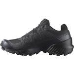 Salomon Women's Speedcross Gore-tex Hiking Shoe, Black/Black/Phantom, 7