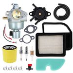 Besnor 20 853 33-S Carburetor 20 083 02-S, 20 083 06-S Air Filter Fuel Pump Tune Up Kit for Kohler SV Series Engine, for Cub Cadet, Toro Lawn Mower Tractor