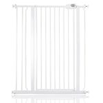 Bettacare Child and Pet Gate, 87.9cm - 95.5cm, White, Extra Tall Gate 104cm in Height, Pressure Fit Stair Gate, Baby Gate and suitable for Dog Gate or Pet Barrier, Easy Installation