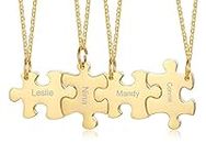 Mealguet Jewelry Personalized Gold 