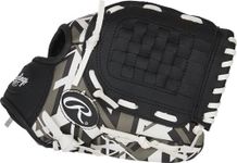 Rawlings | REMIX T-Ball & Youth Baseball Glove | Right Hand Throw | 10.5" | Black