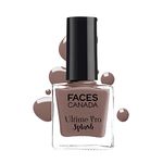 FACES CANADA Ultime Pro Splash Nail Enamel - Nutty 32 (8ml) | Quick Drying | Glossy Finish | Long Lasting | No Chip Formula | High Shine Nail Polish For Women | No Harmful Chemicals