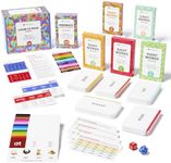 Think Tank Scholar 1600+ Words Ultimate Learn to Read Bundle (Award Winning) 620 Sight Words, 122 Phonics Rules w/Prefixes, Suffixes, 36 Games, 36 Tips, 2 Alphabet Dice, Pre-K, K, 1st, 2nd, 3rd