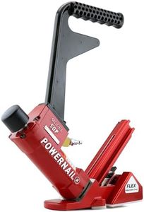 Powernail 50PFLEXXLSW Pneumatic 18 Gauge L-Cleat Flooring Nailer with FLEX Adjustable Base for Hardwood, Exotic, Engineered T&G Flooring