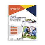 Lamtetur Thermal Laminating Pouches 9"x11.5" Inches, 5mil 200Pack, Clear, Letter Size Laminating Sheets (5MIL 200PK)