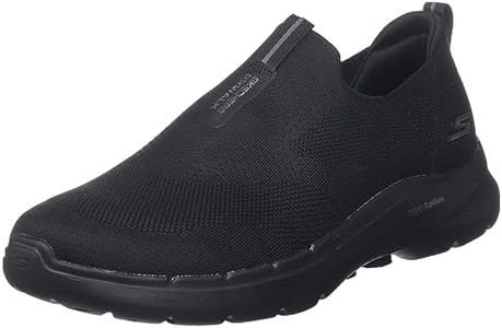 Skechers Men's Gowalk 6-Stretch Fit Slip-on Athletic Performance Walking Shoe, Black, 10 X-Wide