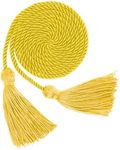 Graduation Cords, Graduation Honor Cords, Cords for Graduation 2024, 67" Honor Cords Graduation with Tassel, Gold Graduation Honor Cord for Bachelor Gown Master Doctoral College Graduation Students