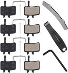 4 Pairs Bike Disc Brake Pads Compat