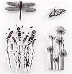 HEALLILY Clear Butterfly Stamps Sil
