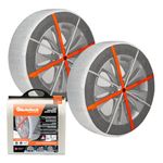 AutoSock 870 Tire Snow Socks for Car, SUV, & Pickup - Better Alternative to Tire Chains (Pack of 2)