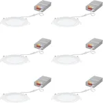 Juno Wafer Downlight 6 Inch, LED Re