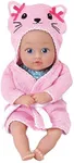 Adora Baby Bath Toy Kitty, 8.5 inch Bath Time Baby Tot Doll with QuickDri Body
