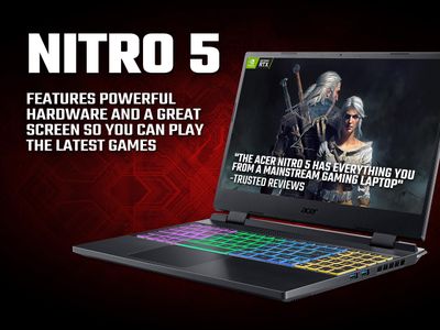 Acer Nitro 5 Gaming Laptop – 15.6" FHD, Intel Core i5, 8GB RAM, 512GB SSD
