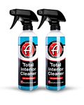 Adam's Polishes Interior Cleaner & Protectant (16oz) (2-Pack), Quick Detailer & SiO2 Protection, Ceramic Infused UV Protection, Anti-Static, For Leather, Vinyl, Plastics, Glass