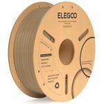 ELEGOO PLA+ Filament 1.75mm Wood 1KG, 3D Printer Filament, Dimensional Accuracy +/- 0.02 mm, Tough & High Strength, Compatible with Most FDM Printers (1KG/Spool, 2.2 lbs)