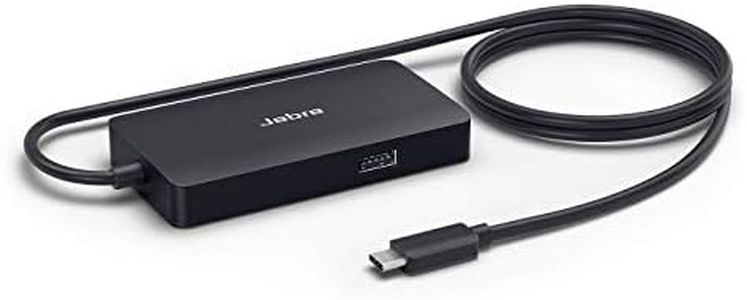 Jabra PanaCast USB Hub, 1 Meter Cable – USB-C Central Unit Connection for PanaCast and Jabra Speak Speakerphone – Quick & Easy Set Up, Compact Design