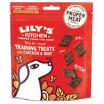 Lily’s Kitchen Made with Natural Ingredients Adult Dog Treats Packet Time for School Training Treats with Chicken & Beef 8 x 70g