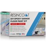 Resincoat Epoxy Garage Floor Paint Kit – Complete Primer, Paint & Tools Bundle – Covers up to 20m² – 4x Thicker High Build Coating for Concrete Floors – Durable Gloss Finish – Made in UK (Traffic Red)