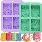 Moukiween Flower Soap Molds Silicon