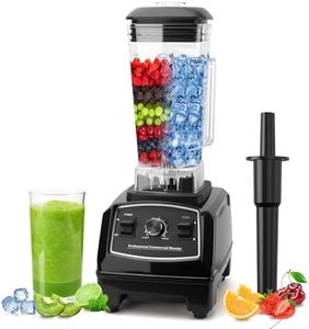 1500W Professional Smoothie and Professional Commercial Blender Tube Capacity 70oz for Frozen Drinks, Smoothies, Sauces, & More