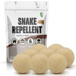 Snake Repellent for Yard Powerful, Snake Repellent Outdoor,Snake Away Repellent for Outdoors, Backyard Snake Deterrent, Pet Safe Snake Away for Lawn Garden -8 Packs